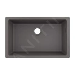 Hansgrohe Abwäschen - Granit-Unterbauspülbecken S510-U660, Steingrau 43432290