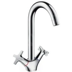 Hansgrohe Logis - Zweigriffmischer Für Spültisch, Verchromt 71285000