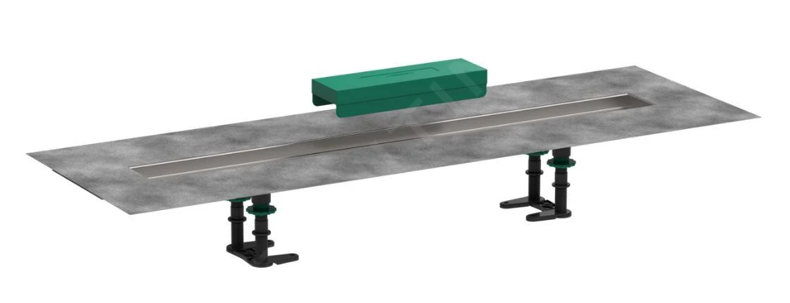 Hansgrohe UBox Universal - Installationsset 800 Für Duschrinnen Fertigsets, Edelstahl 56012180 1 Hansgrohe UBox Universal - Installationsset 800 Für Duschrinnen Fertigsets, Edelstahl 56012180