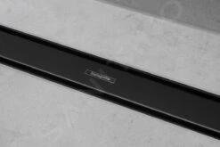 Hansgrohe RainDrain Match - Duschrinne 1000 Mit Edelstahlrost, Mit Höhenverstellbarem Rahmen, Schwarz Matt 56041670 -Hansgrohe Store 2171a6dd4e9f1752a30860a2