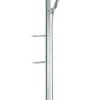 Hansgrohe Raindance - Brausegarnitur Select S 120, 3 Stahlen, Duschstange 1,5 M, Verchromt 27646000