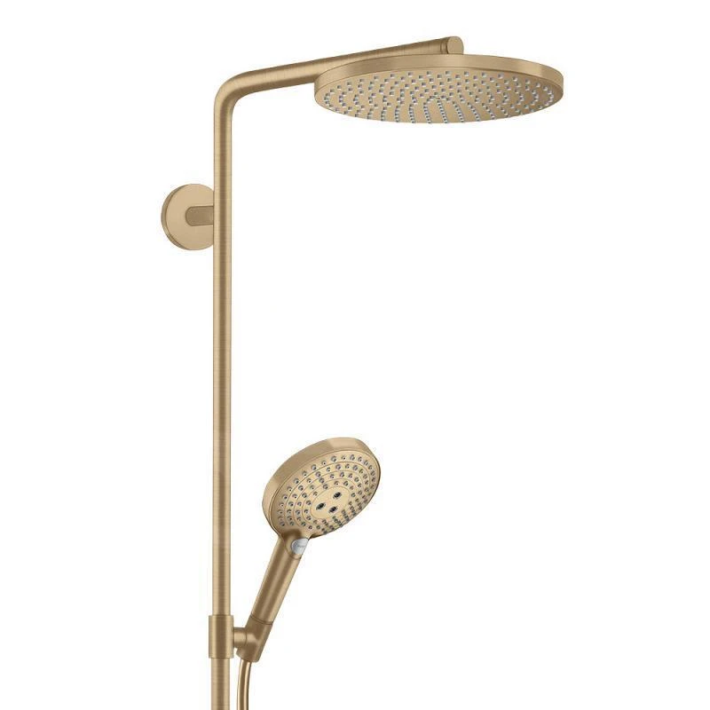 Hansgrohe Raindance Select S - Duschsäule Showerpipe Mit Thermostatbatterie, 1jet, Bronze Gebürstet 27633140 3 Hansgrohe Raindance Select S - Duschsäule Showerpipe Mit Thermostatbatterie, 1jet, Bronze Gebürstet 27633140 – Bild 3