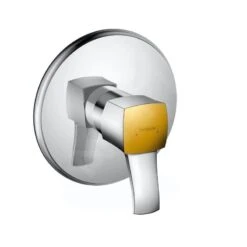 Hansgrohe Metropol Classic - Dusch-Einhebelmischer Mit Hebelgriff, Unterputzmontage, Chrom/Gold 31365090