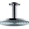 Hansgrohe Raindance - Kopfbrause S 180 Air, 1 Strahlart, EcoSmart 9 L/min, Mit Deckenauslass 100 Mm, Chrom 27464000