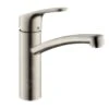 Hansgrohe Focus M41 - Spültisch Einhebelmischer 160, Edelstahl 31806800
