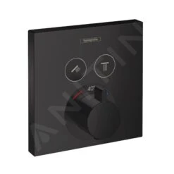 Hansgrohe Shower Select - Thermostatarmatur - Unterputz Für 2 Verbraucher, Schwarzmatt 15763670
