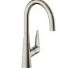 Hansgrohe Talis M51 - Spültisch Einhebelmischer 260 Mit Schwenkbarem Auslauf, Edelstahl 72810800