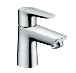 Hansgrohe Talis E - Waschtisch Einhebelmischer 80, LowFlow 3,5 L/min, Mit Ablaufgarnitur, Verchromt 71705000