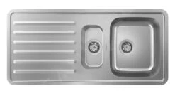 Hansgrohe Abwäschen - Granit-Einbauspülbecken S4111-F540 Mit Abtropffläche, Edelstahl 43342800