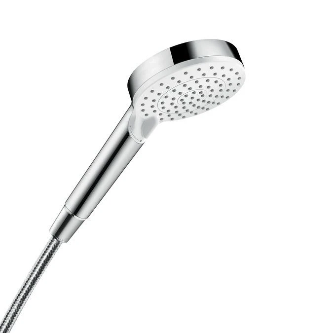 Hansgrohe Crometta - Duschkopf Vario 100, Green 6 L/min, 2 Stahlen, Verchromt 26336400 1 Hansgrohe Crometta - Duschkopf Vario 100, Green 6 L/min, 2 Stahlen, Verchromt 26336400