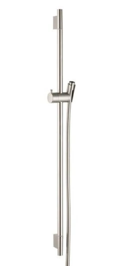 Hansgrohe Raindance - Brausestange Unica&apos;S Puro 900 Mm, Mit Brauseschlauch, Nickel Gebürstet 28631820