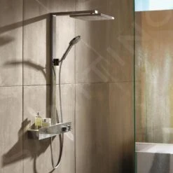 Hansgrohe Raindance E - Duschsäule Showerpipe 300 Mit Thermostatbatterie 600, EcoSmart 9 L/min, Verchromt 27364000 -Hansgrohe Store 7651beed0abe6721855426c9