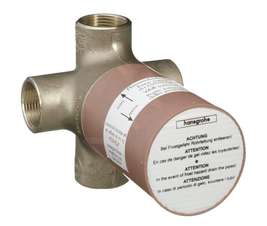 Hansgrohe Trio/Quattro - Grundkörper Für 4-Wege Umstellventil - Unterputz 15930180 1 Hansgrohe Trio/Quattro - Grundkörper Für 4-Wege Umstellventil - Unterputz 15930180