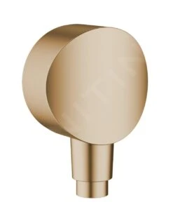 Hansgrohe Fixfit - Duschbogen S Mit Rückschlagventil, Bronze Gebürstet 26453140