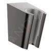 Hansgrohe Brausehalter - Brausehalter Porter S, Chrom Schwarz Gebürstet 28331340