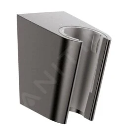 Hansgrohe Brausehalter - Brausehalter Porter S, Chrom Schwarz Gebürstet 28331340