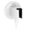 Hansgrohe Fixfit - Wandanschlussbogen Mit Brausehalter, Weiß Matt 26888700