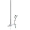 Hansgrohe Raindance Select E - Duschsäule Mit Thermostatbatterie ShowerTablet, 300 Mm, 2 Strahlen, Verchromt 27126000