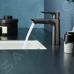 Hansgrohe Talis E - Waschtischarmatur Mit Ablaufgarnitur, Schwarz Chrom Gebürstet 71710340 -Hansgrohe Store 850a1c64e268b7b4c352a10f