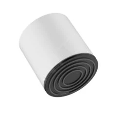 Hansgrohe Pulsify - Kopfbrause 105, 1 Strahl, EcoSmart, Weiß Matt 24132700