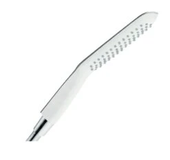 Hansgrohe PuraVida - Stabhandbrause 120, 1jet, EcoSmart 9 L/min, Weiß / Verchromt 28568400