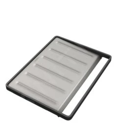 Hansgrohe Zubehör - Abtropffläche, Verschiebbar, Edelstahl 40962800