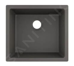 Hansgrohe Abwäschen - Granit-Unterbauspülbecken S510-U450, Steingrau 43431290