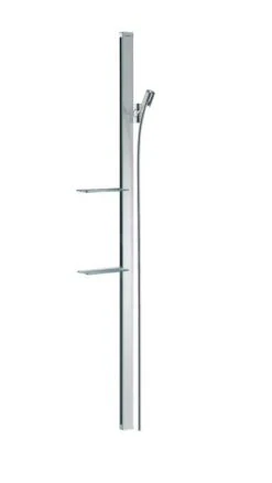 Hansgrohe Unica'E - Duschstange 1500 Mm, Mit Duschschlauch, Verchromt 27645000