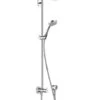 Hansgrohe Croma 220 - Duschsäule Reno 220 Mm, Duscharm 400 Mm, 1 Strahl, Verchromt 27224000