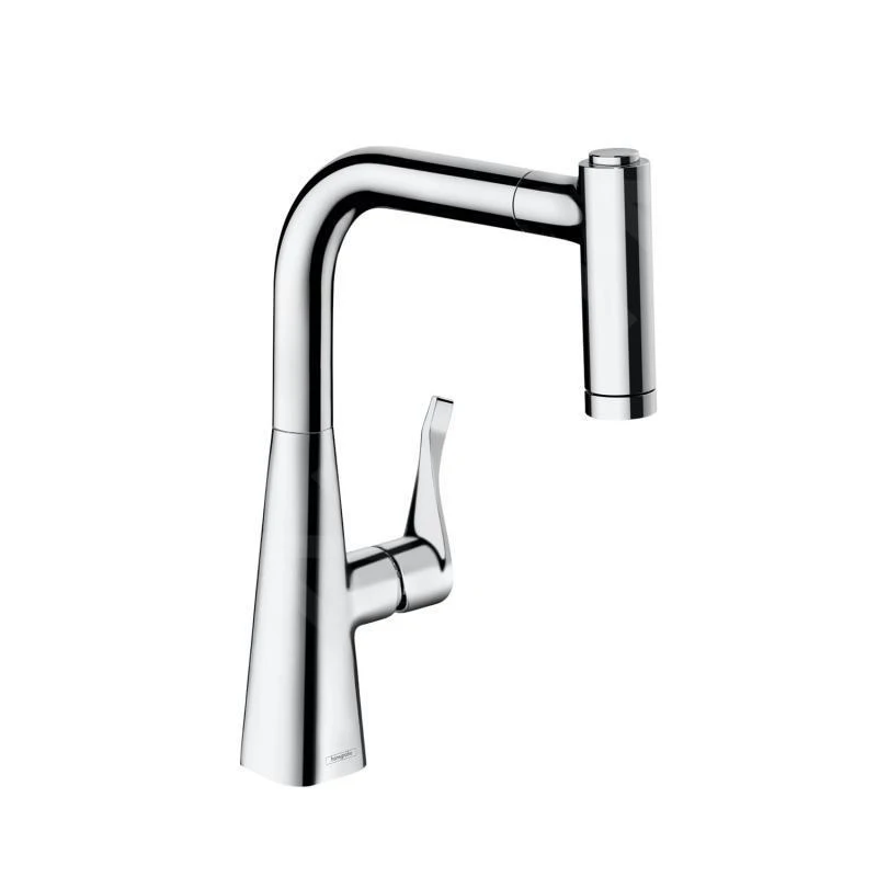 Hansgrohe Metris - Spültisch Einhebelmischer 220 Mit Ausziehbarer Geschirrbrause, Verchromt 14834000 1 Hansgrohe Metris - Spültisch Einhebelmischer 220 Mit Ausziehbarer Geschirrbrause, Verchromt 14834000