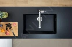 Hansgrohe Abwäschen - Granit-Unterbauspülbecken S510-U660, Graphitschwarz 43432170 -Hansgrohe Store 99d024495904ea1d0e82ad34