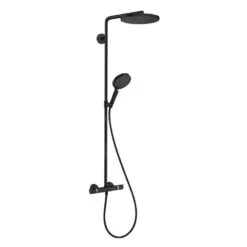 Hansgrohe Raindance Select S - Duschsäule Showerpipe Mit Thermostatbatterie, 1jet, Schwarzmatt 27633670