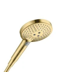 Hansgrohe Raindance Select S - Duschkopf 120, 3 Strahlen, Gold Poliert 26530990