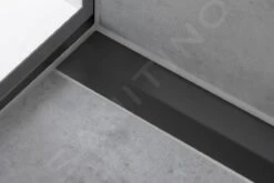 Hansgrohe RainDrain Flex - Duschrinne 700 Mit Edelstahlrost, Kürzbar, Zur Wandmontage, Schwarz Matt 56050670 -Hansgrohe Store 9feee8a9ca3f86e44408fdfe 1