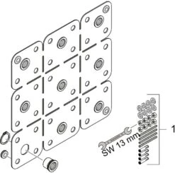Hansgrohe Axor Starck Organic Montagehilfe 28470180 Shower Collection, DN15 -Hansgrohe Store Axor Starck Organic Montagehilfe 28470180 Shower Collection DN15 2