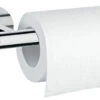 Hansgrohe Logis Universal Papierhalter 41726000 Messing, Ohne Deckel, Chrom