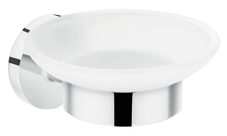 Hansgrohe Logis Universal Seifenhalter 41715000 Chrom, Mit Glasschale, Messing 1 Hansgrohe Logis Universal Seifenhalter 41715000 Chrom, Mit Glasschale, Messing