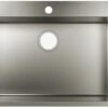 Hansgrohe S712-F660 Einbauspüle 43308800 Edelstahl, 1 Hauptbecken, Hahnloch/Loch Vorgebohrt