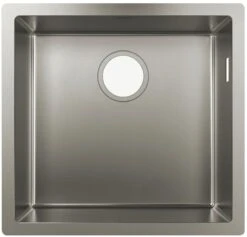 Hansgrohe S719-U400 Unterbauspüle 43425800 Edelstahl, 1 Hauptbecken