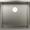 Hansgrohe S719-U500 Unterbauspüle 43427800 Edelstahl, 1 Hauptbecken