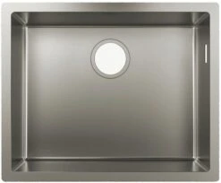 Hansgrohe S719-U500 Unterbauspüle 43427800 Edelstahl, 1 Hauptbecken