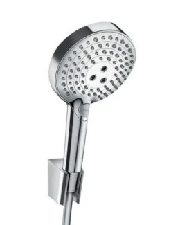 Hansgrohe Raindance Select S - Brausegarnitur 120, 3jet P Mit Duschhalterung Und Duschschlauch 1,25 M, Verchromt 27669000
