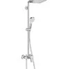 Hansgrohe Crometta - Duschsäule Showerpipe E 240 Mit Armatur, Verchromt 27284000