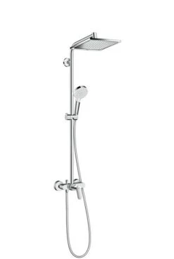 Hansgrohe Crometta - Duschsäule Showerpipe E 240 Mit Armatur, Verchromt 27284000