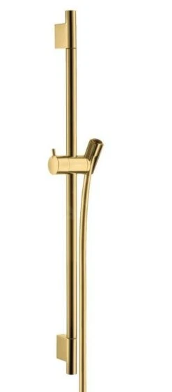 Hansgrohe Unica'S - Duschstange 650 Mm, Mit Duschschlauch, Gold Poliert 28632990