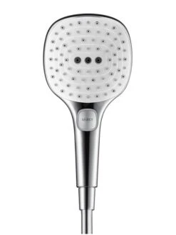 Hansgrohe Raindance Select E - Duschkopf 120 3jet, Weiß / Verchromt 26520400 -Hansgrohe Store ae74f5fa7009ae8c54b00676