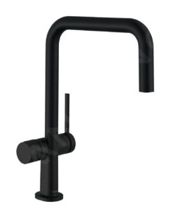 Hansgrohe M54 - Spültischmischer Talis U 220, Mit Geräteabsperrventil, Schwarz Matt 72807670