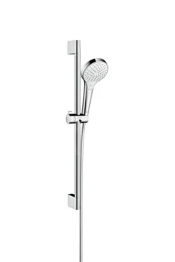 Hansgrohe Croma Select S - Brausegarnitur Vario 0,65 M, Weiß / Verchromt 26562400