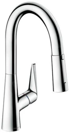 Hansgrohe Talis M51 - Spültischarmatur M5116-H160 Mit Ausziehbarer Geschirrbrause, SBOX, Verchromt 73850000