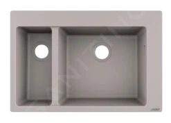 Hansgrohe Abwäschen - Granit-Einbauspülbecken S510-F635, Betongrau 43315380